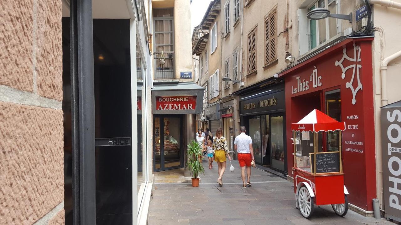 La Maison Bleue, Un Emplacement De Choix A Rodez Eksteriør bilde